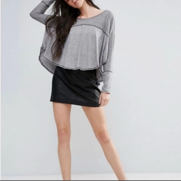 Sz S Free People $60 MSRP Preloved Cloud 9 Top - Picture 4 of 11